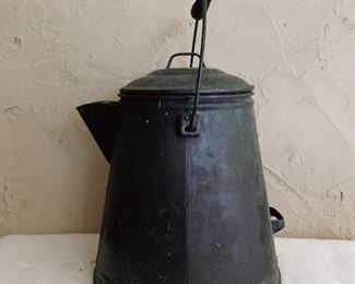 Antique Coffee Communal Can