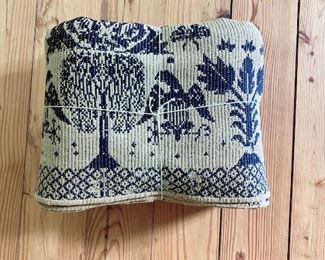 Harry Tyler Coverlet (museum piece) - made in Jefferson County NY for a limited time from 1834-1857. Hand woven in halves and sewn down the middle. Made for Mrs. Chaddock (the great, great grandmother of Mrs James M Cartwright from Memphis TN