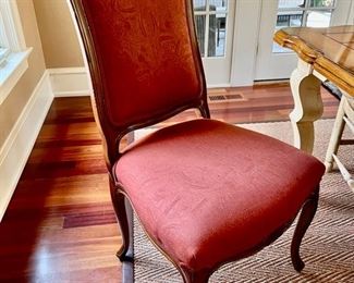 4. Pair of Upholstered Captains Chairs (21" x 20" x 42")