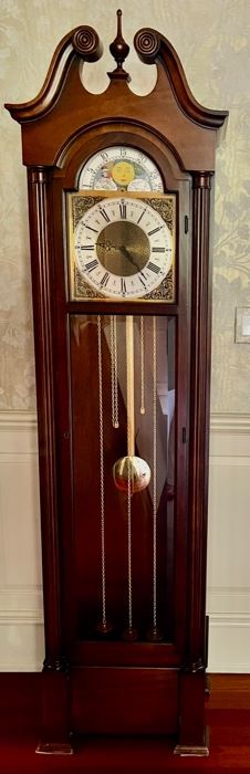 35. Grandfather Clock Made in Germany (21" x 21" x 77")