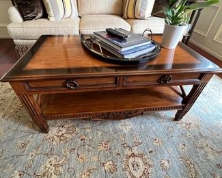 85. Theodore Alexander Chateau Vallois Coffee Table (42" x 24" x 20") 