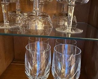 LISMORE GOBLETS WATERFORD 