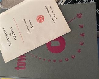 UNIVERSITY OF DETROIT 1948 YEARBOOK 