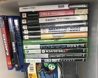 Assorted Video Games