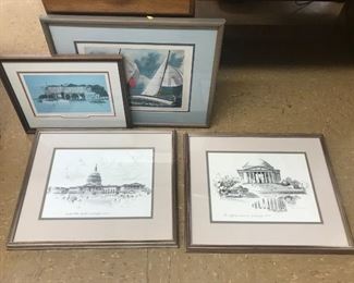 Signed Prints Some Numbered