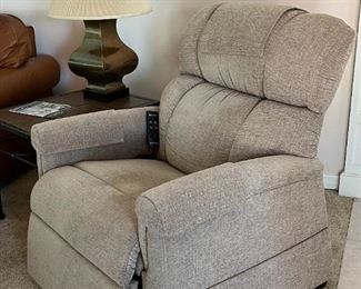 "Golden Technologies" lift/recliner chair, less than 1 year new