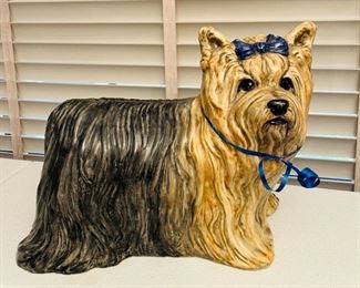 Porcelain Yorkie 14" x 11"