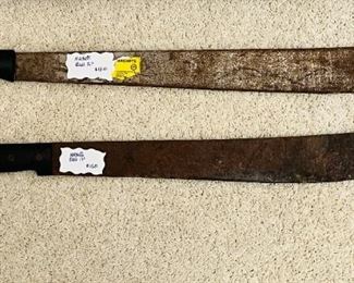 27" & 23" machete