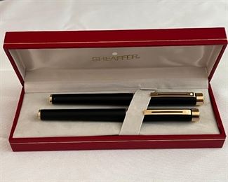 Scheaffer's 14k fountain and ball point pen set