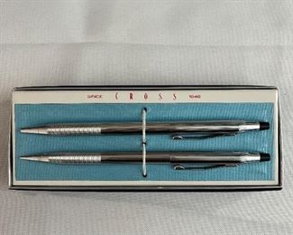 Chrome Cross pen set