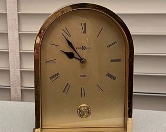 Howard Miller United States General Accounting Office promotional brass dome quartz clock