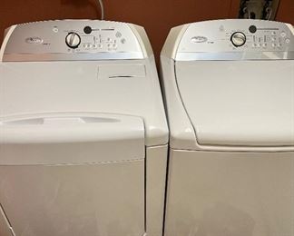Pair Whirlpool "Cabrio" Washer and Dryer, approx. 10 y/o, both work GREAT but washer is very loud.