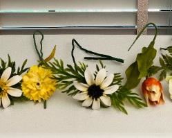 Bone China floral stems