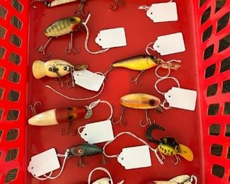 Vintage fishing lures