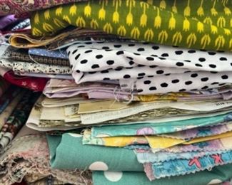 Lots and lots of cotton fabric!