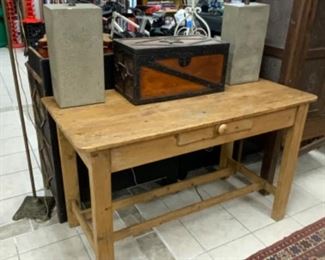Primitive work/console table $300