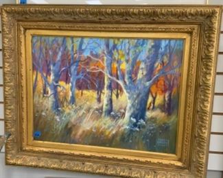 Peggy Green Tilly Landscape oil painting $300