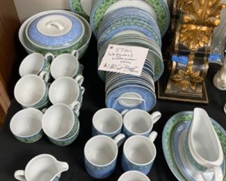 Wedgwood Home “Watercolour” china set $180