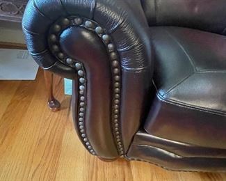 leather sofa