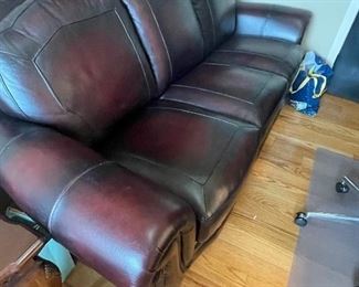 Leather sofa