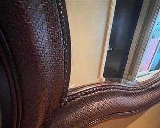 designer heavy mirror with large frame