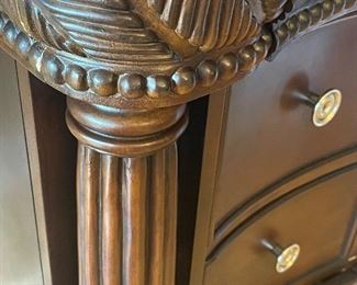 carved dresser