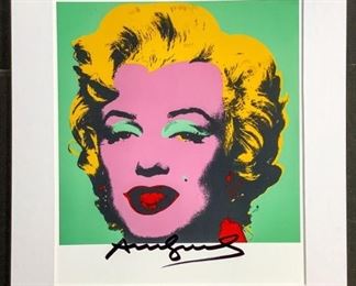 Andy Warhol "marilyn"