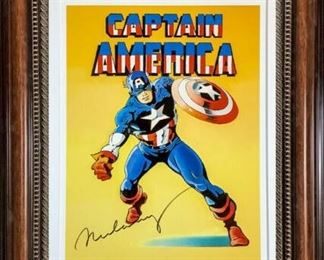 Signed. Captain America
