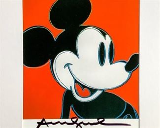 Warhol "Mickey"