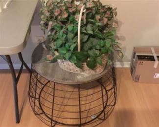 Living Room - unique table and decor