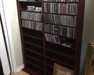 Bedroom - shelves not for sale but all items are! Pictures, CD’s, books, audio books