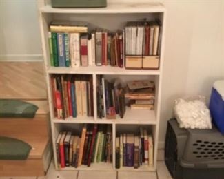 Downstairs- Books in the shelves & miscellaneous