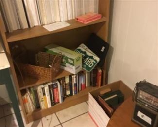 Downstairs- -books & miscellaneous