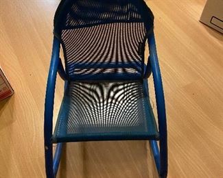 Living room - small outdoor rocker for child