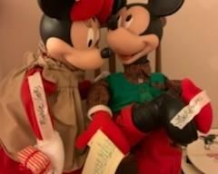 Downstairs - Minnie Mouse items!