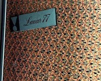 Vintage JBL lancer 77 SPEAKERS