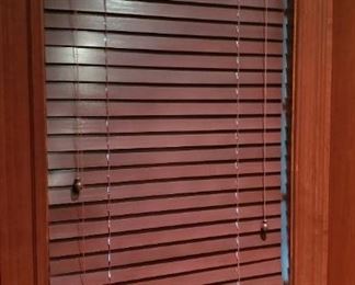 Various blinds, shades and drapes to be sold