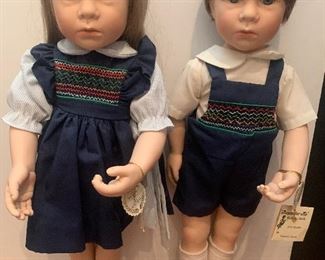1986 Emily Jane & Timmy Luke 
Kruger Dolls 
$95 Plus shipping 