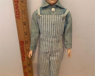 RARE 1960 Mattel Vintage Straight Leg Allan Doll Kens Friend Original Barbie 
$60  plus shipping 