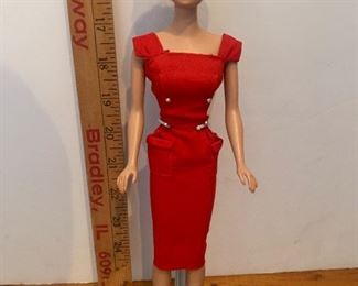 Vintage Mattel Barbie Midge Doll 1962  Ginger Bubble Original Dress 
$100 plus shipping 