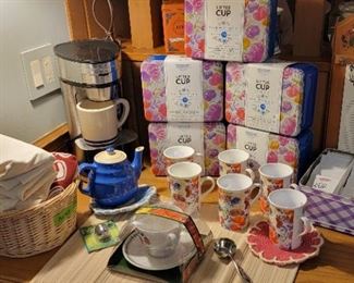 Coffee and tea items