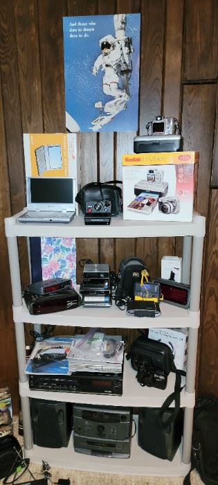 Vintage electronics-stereo, Kodak camera, Sony Walkman and more!