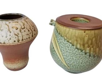 Geoff Walsh Mushroom Vase Pottery Etc