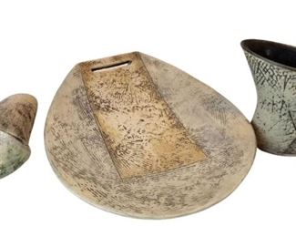 Mary Barringer Plate, Rattle Etc