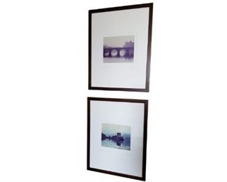 Pair of Alan Klug Signed Photographs Professionally Framed