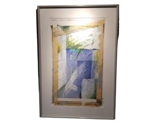 Original Signed Mixed Media Painting