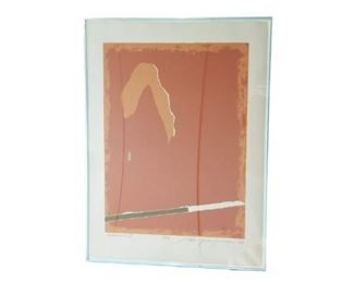 Adja Yunkers Sopattutto II 1972 Signed Litho