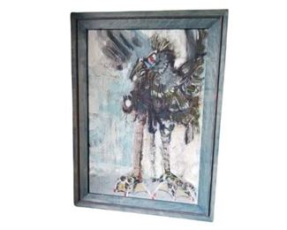 David Erickson Signed Oil on Board