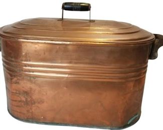 Antique Copper Boiler