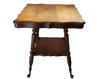 19th Century Metal Claw Foot Table